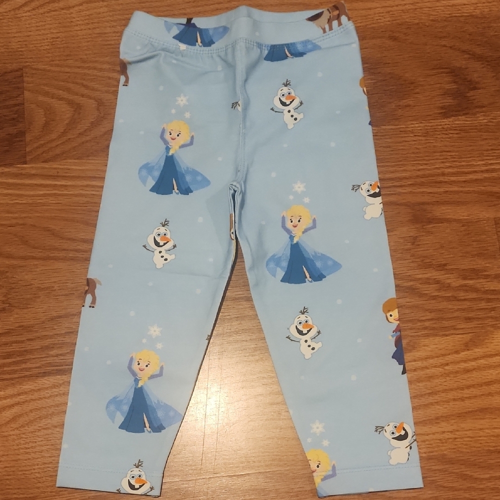 Disney Frozen Blue Leggings for Kids